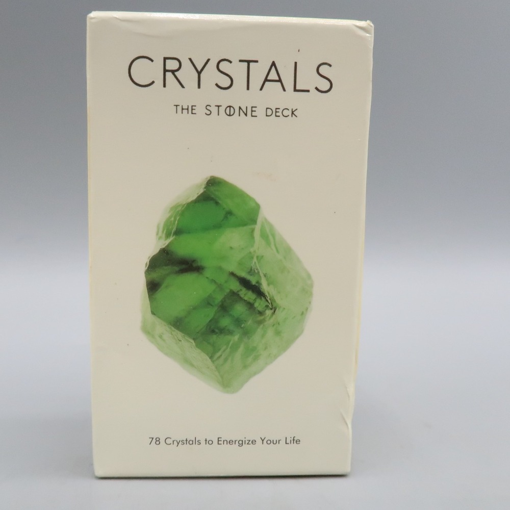 Crystals: The Stone Deck: 78 Crystals to Energize Your Life Cards Rock Tarot